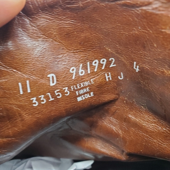 Vintage The Florsheim Shoes Men 11 D Essex Moc Toe Zipper Leather Ankle Boots - Picture 3 of 12